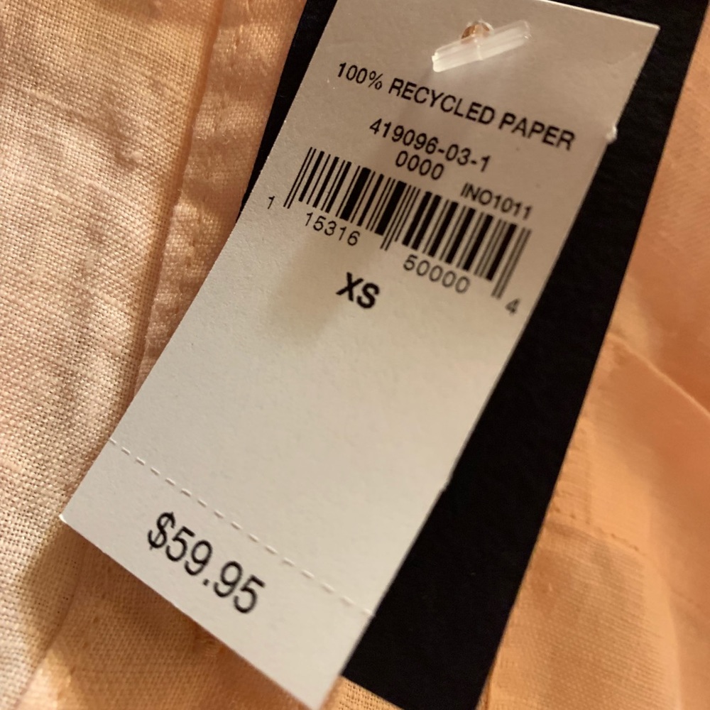 Pink Linen Shirt - Picture 2 of 3